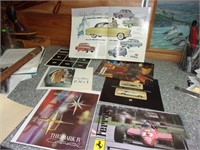 old car brochure lot