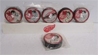 Set of 5 Heros of Hockeytown Detroit Red Wings