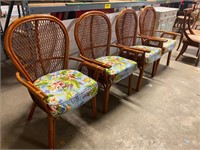 4 Raton Wicker Chairs
