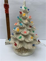 White ceramic Christmas tree