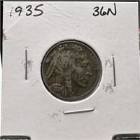 1935 BUFFALO NICKEL