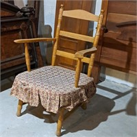 Maple Box Sewing Rocking Chair