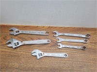 2@8in 1@6in Cresent Wrench's + 5/8,13, Wrench