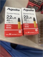 100 RNDS AGUILA 22 AMMO
