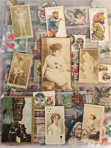 Cigarette Cards; Victorian Scrap & Trade Cards etc
