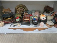 SHELF LOT ASSORTED COLLECTIBLES