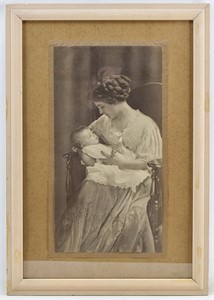 Mother & Child Antique Photo Reproduction Print