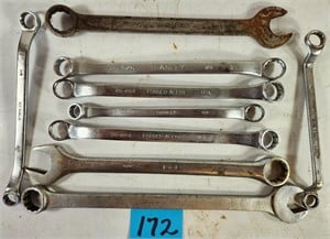 Lot of Large Combo & Boxes Wrenches