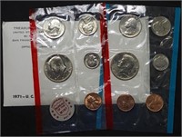 1971 US Double Mint Set in Envelope