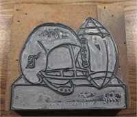 Galesburg Silver Streaks Printers Block