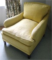 Upholstered Chair w/ Down Cushions