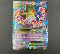 M Alakazam EX 26/124 XY Fates Collide Holo Card