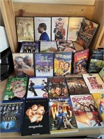 DVD Lot Assortment in cases Bonus Sleeved