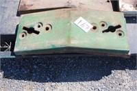 JD 100lbs front slab weights (for 3000/4000 series