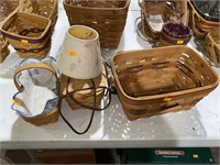 3 longaberger baskets