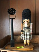 NUTCRACKER  WITH CANDLE HOLDER