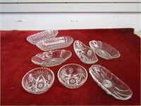 Vintage glassware lot.