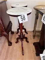 Marble Top Fern Stand