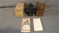 Antique Ansco Memo 35mm Camera w/ Case & Box