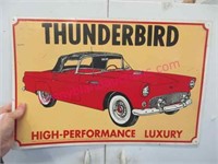 modern "thunderbird" metal-tin sign