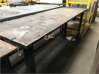 Black Metal Work Table