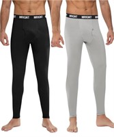 2Pcs Size 2X-Large Mens Thermal Underwear Bottom