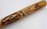 Richie Ashburn Autographed LouisvilleBat Phillies
