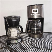 2 COFFEE MAKERS