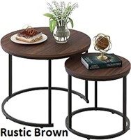 ULN-aboxoo Coffee Table Nesting Side Set of 2 End