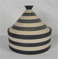 Middle Eastern Ceramic Lidded Pot