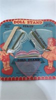 Heart shaped doll stand and jewelry box