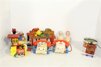 FISHER PRICE PULL TOY AND ACTIVITY SETS