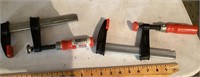 2 Bessey bar clamps