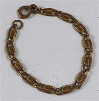 Retro Copper Brass Bracelet Claw Clasp