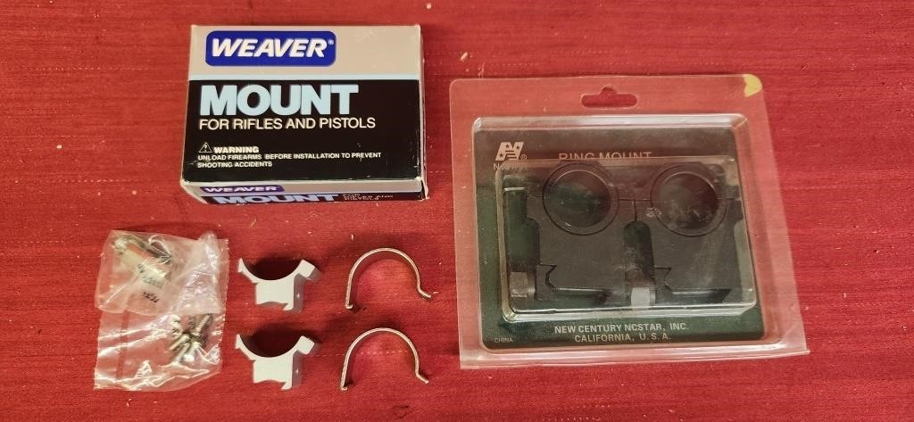 Weaver Mount for rifles and pistols, NcStar Ring