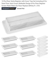 MSRP $27 12Pcs Floor Vents