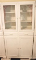 Vintage Painted Kitchen Cabinet