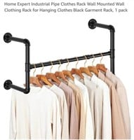 MSRP $50 Industrial Pipe Clothes Rack