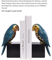 MSRP $34 Parrot Bookends