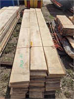 30 pc Rough Sawn lumber 2x10, 12'