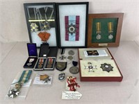 Large Assortment of Military Medals