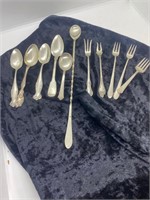 Mixed Sterling Flatware Serving  pieces Lot ,229