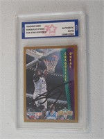 SHAQUILLE O'NEAL AUTHENTIC AUTO ROOKIE CARD