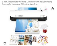 9-Inch A4 Laminator Machine