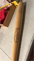 Louisville slugger wooden baseball bat