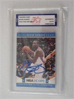 KEVIN DURANT AUTHENTIC AUTO TRADING CARD