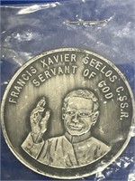 Father Francis X Seelos Mardi Gras doubloon