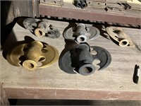 Architectural cast iron Finial awning parts