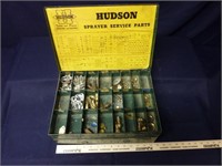 VINTAGE HUDSON SPRAYER PARTS AND ORGANIZER