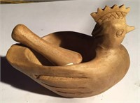 Chicken mortar and pestle